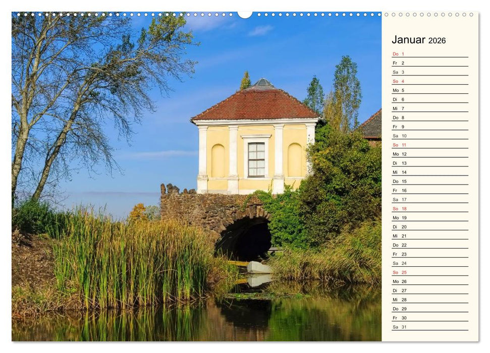 Spaziergang durch den Wörlitzer Park (CALVENDO Premium Wandkalender 2026)