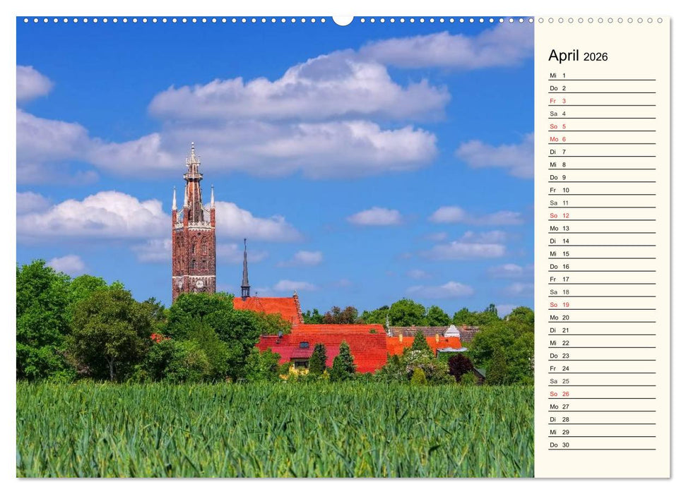 Spaziergang durch den Wörlitzer Park (CALVENDO Premium Wandkalender 2026)
