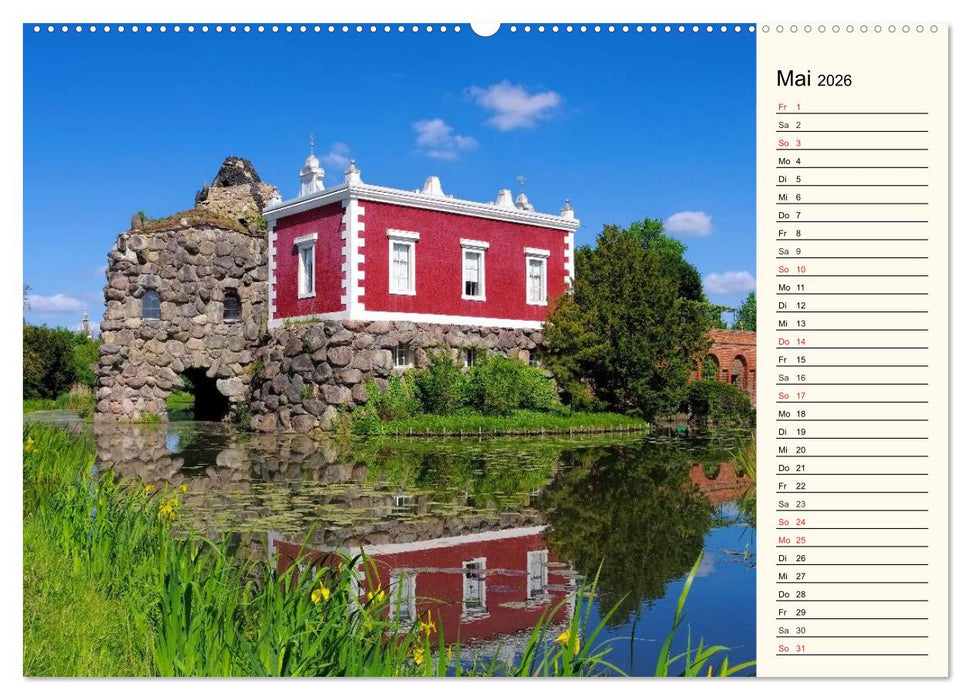 Spaziergang durch den Wörlitzer Park (CALVENDO Premium Wandkalender 2026)
