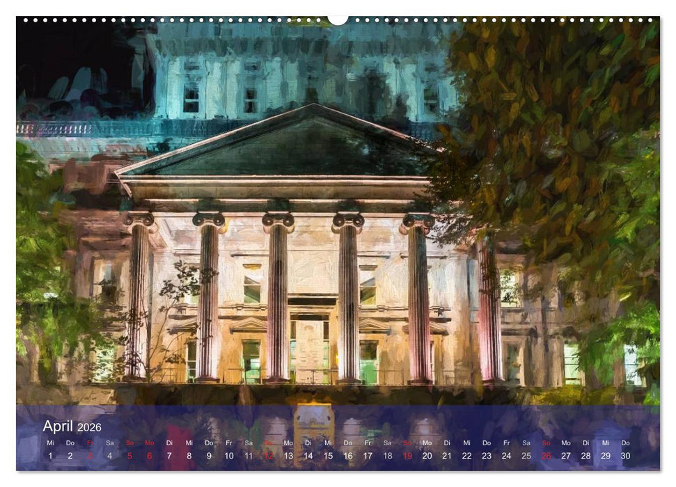 Montreal bei Nacht (CALVENDO Wandkalender 2026)