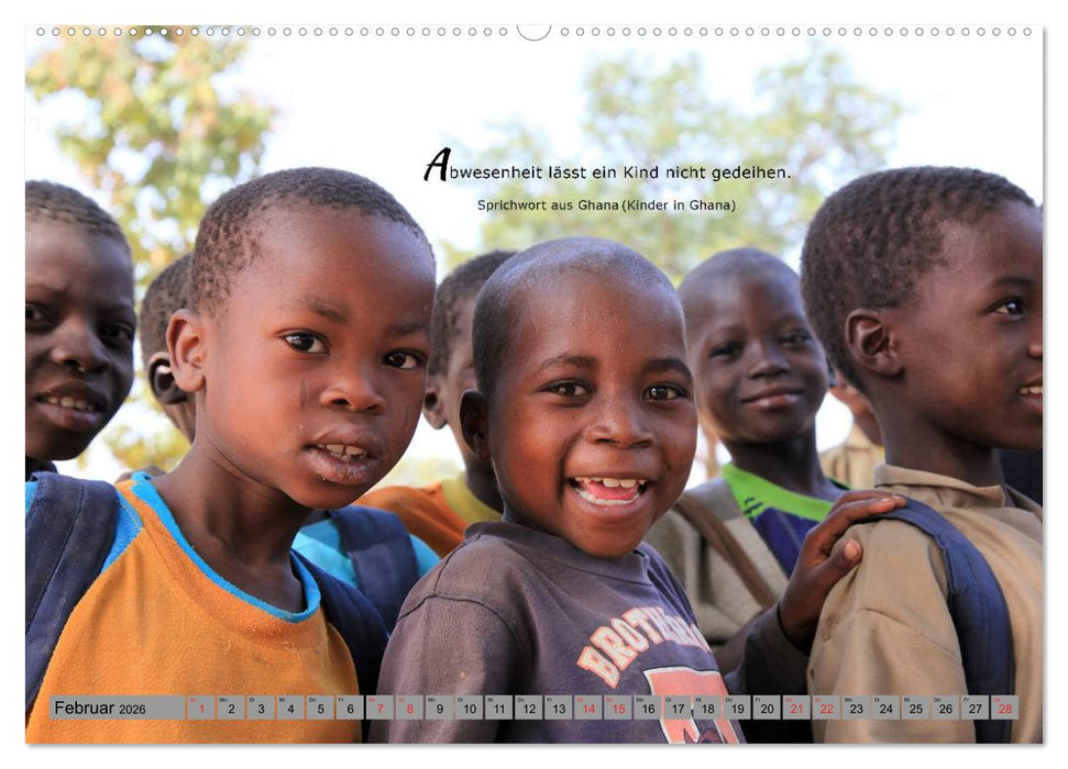 Lebensweisheiten aus aller Welt (CALVENDO Premium Wandkalender 2026)