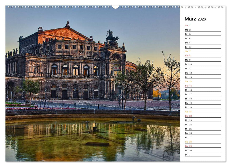 Dresden Bilder 2026 (CALVENDO Premium Wandkalender 2026)