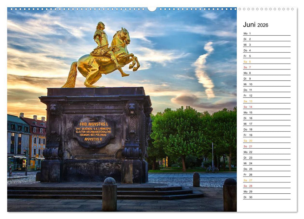 Dresden Bilder 2026 (CALVENDO Premium Wandkalender 2026)