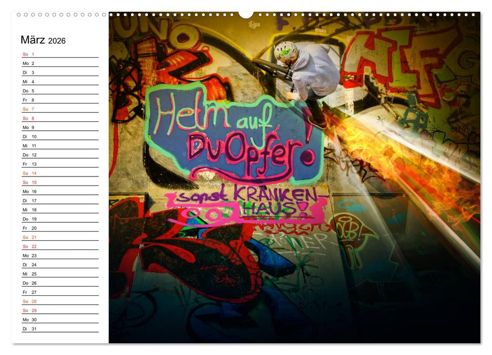 BMX My Life (CALVENDO Premium Wandkalender 2026)