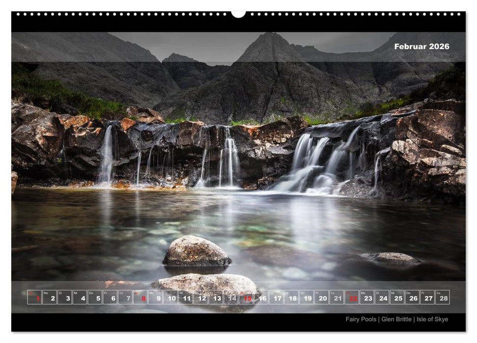 Traumkulisse Schottland (CALVENDO Premium Wandkalender 2026)