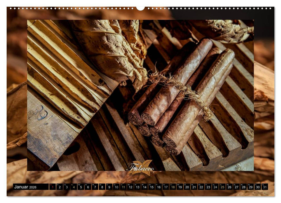 Tobacco - Genuss und Flair der Tabakkultur (CALVENDO Wandkalender 2026)