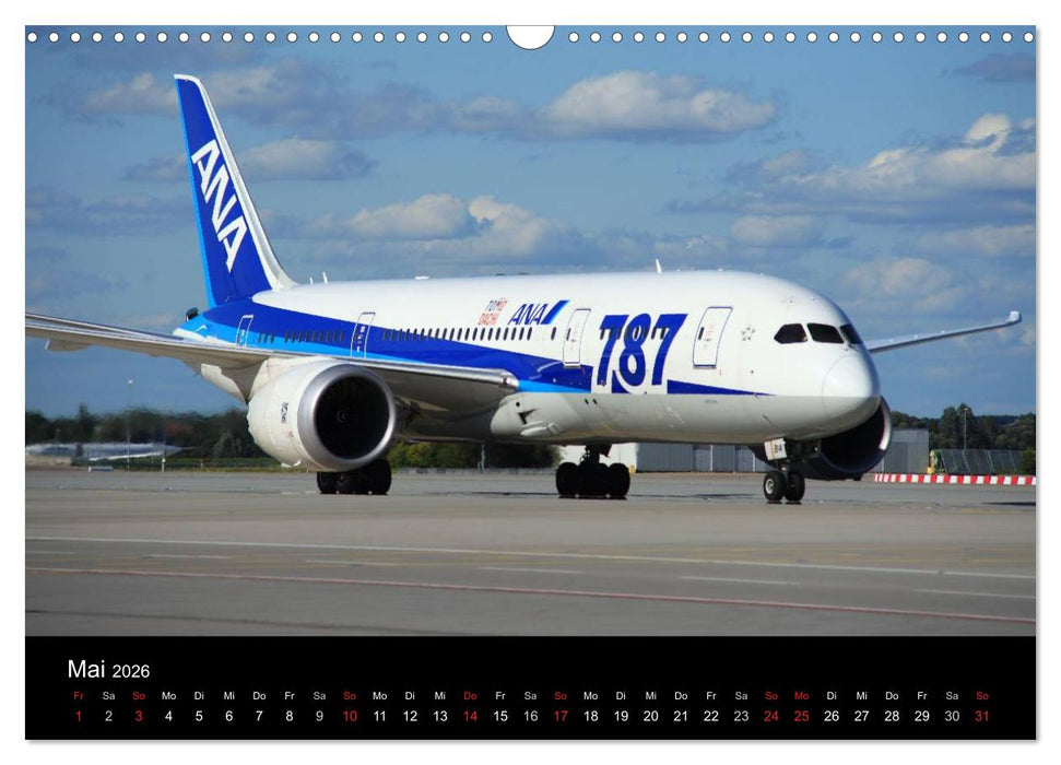 Flugverkehr (CALVENDO Wandkalender 2026)