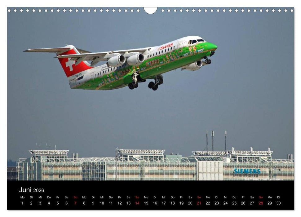 Flugverkehr (CALVENDO Wandkalender 2026)
