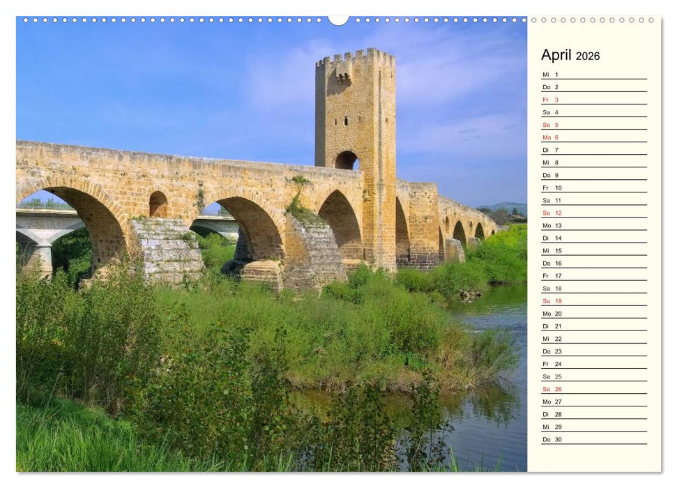 Römische Bauwerke in Europa (CALVENDO Wandkalender 2026)