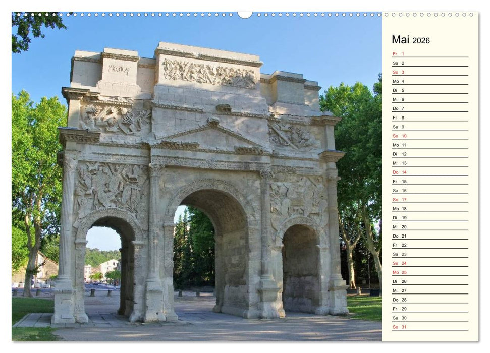 Römische Bauwerke in Europa (CALVENDO Wandkalender 2026)