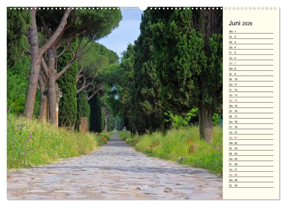 Römische Bauwerke in Europa (CALVENDO Wandkalender 2026)