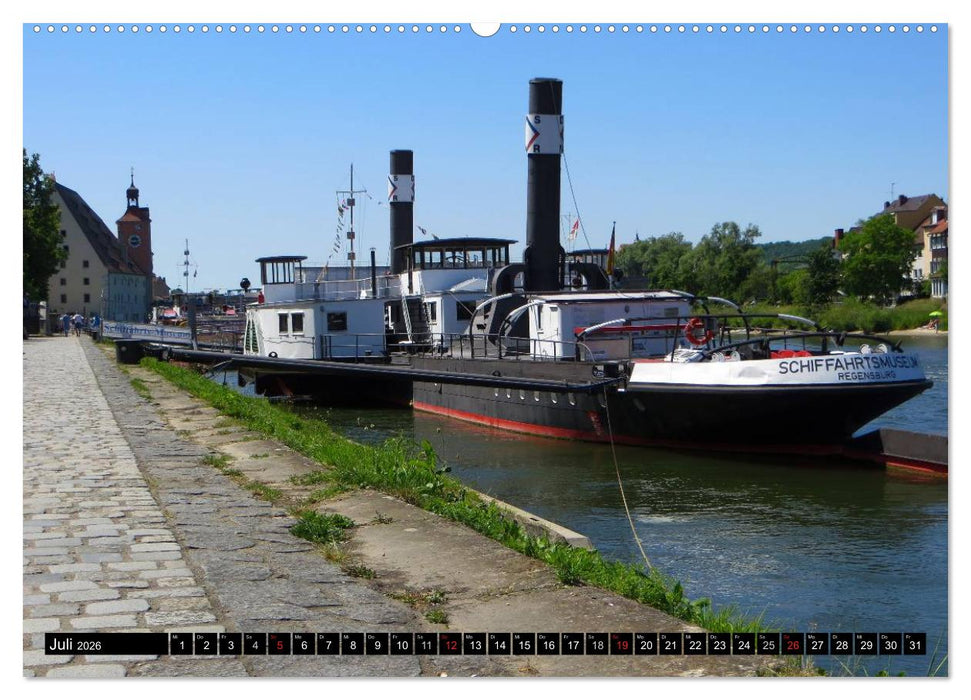 Regensburg erleben (CALVENDO Premium Wandkalender 2026)