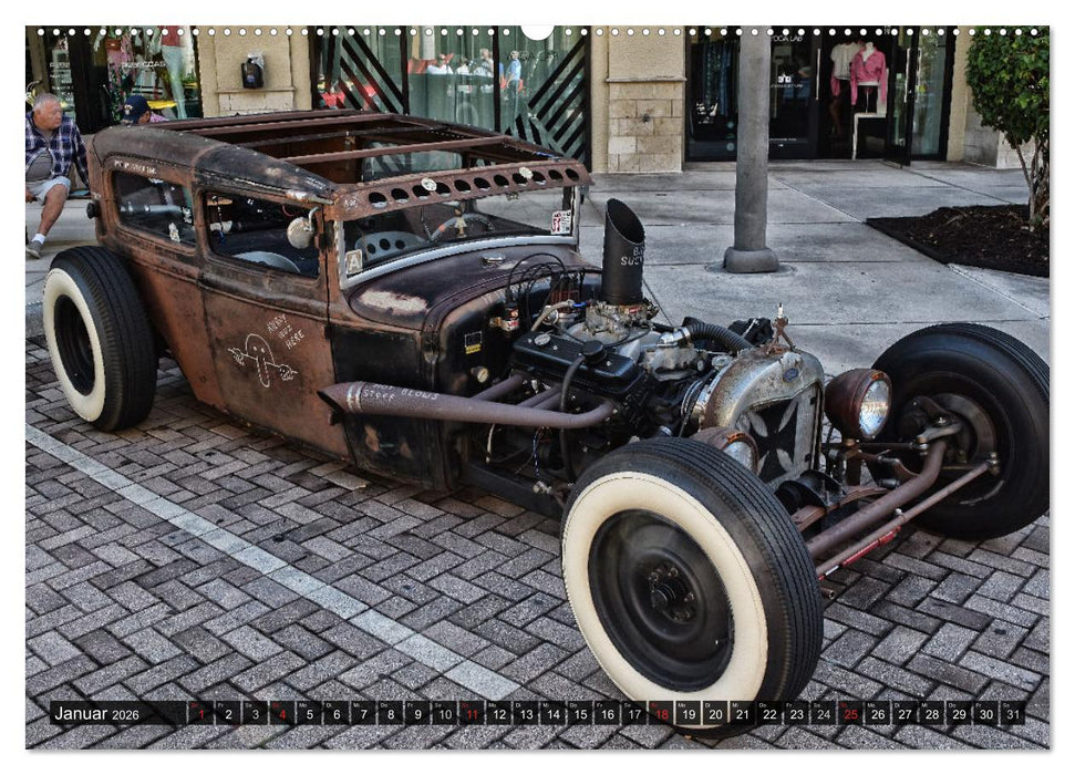 American Hot Rod (CALVENDO Premium Wandkalender 2026)