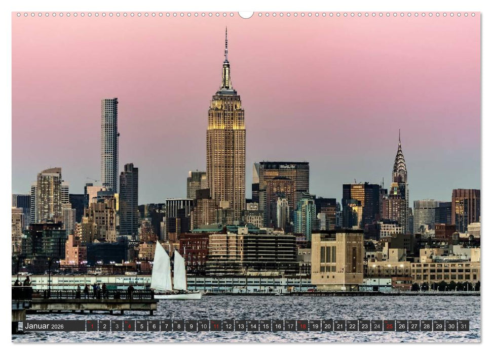 Fernweh New York City (CALVENDO Premium Wandkalender 2026)