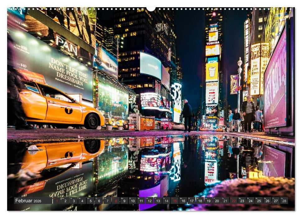 Fernweh New York City (CALVENDO Premium Wandkalender 2026)