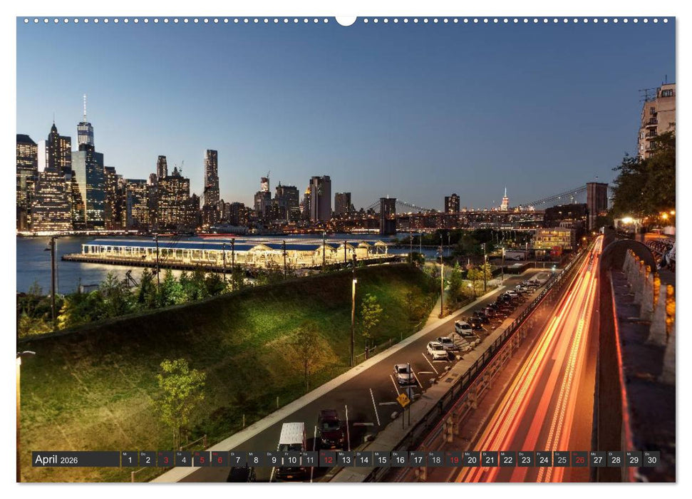 Fernweh New York City (CALVENDO Premium Wandkalender 2026)