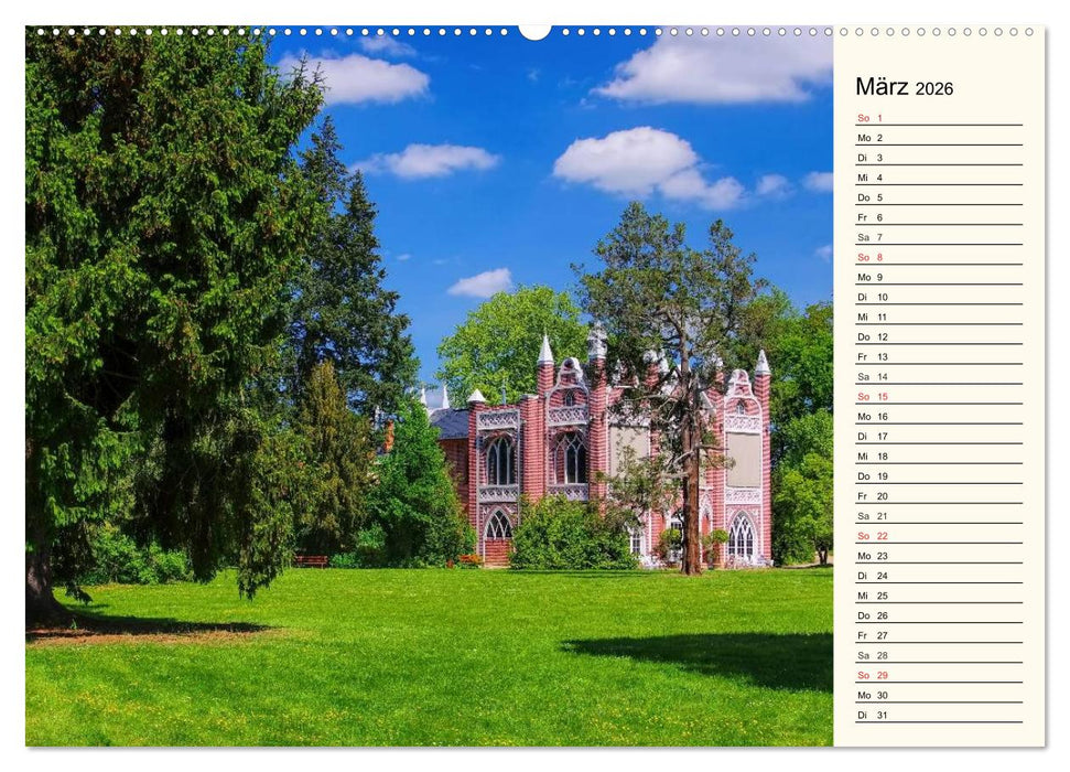 Spaziergang durch den Wörlitzer Park (CALVENDO Wandkalender 2026)