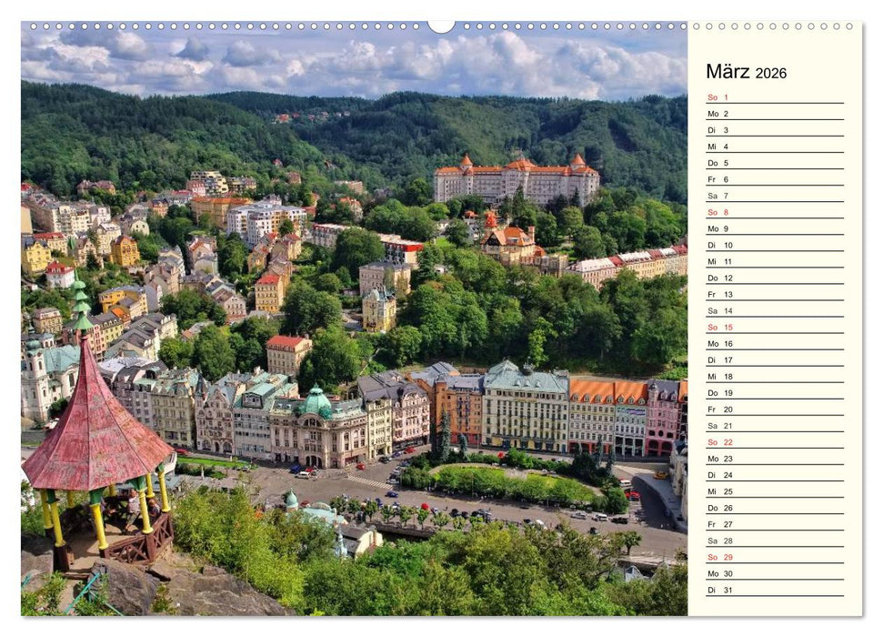 Tschechien (CALVENDO Wandkalender 2026)