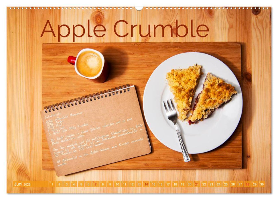 Einfache vegane Rezepte (CALVENDO Premium Wandkalender 2026)