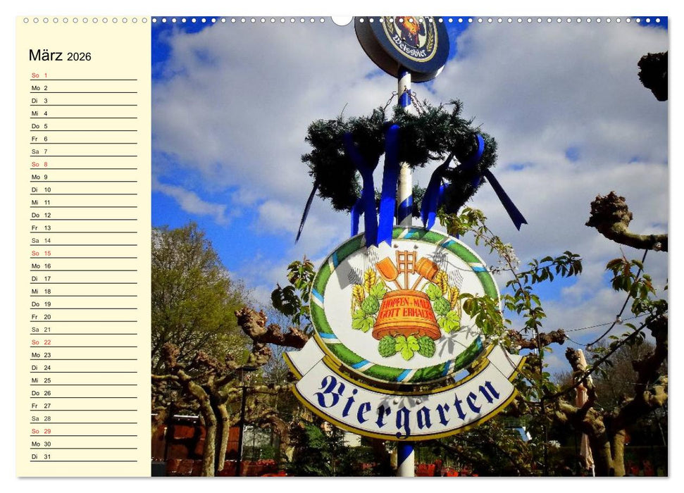 Bier. Die Kunst des Bierbrauens. Impressionen (CALVENDO Premium Wandkalender 2026)