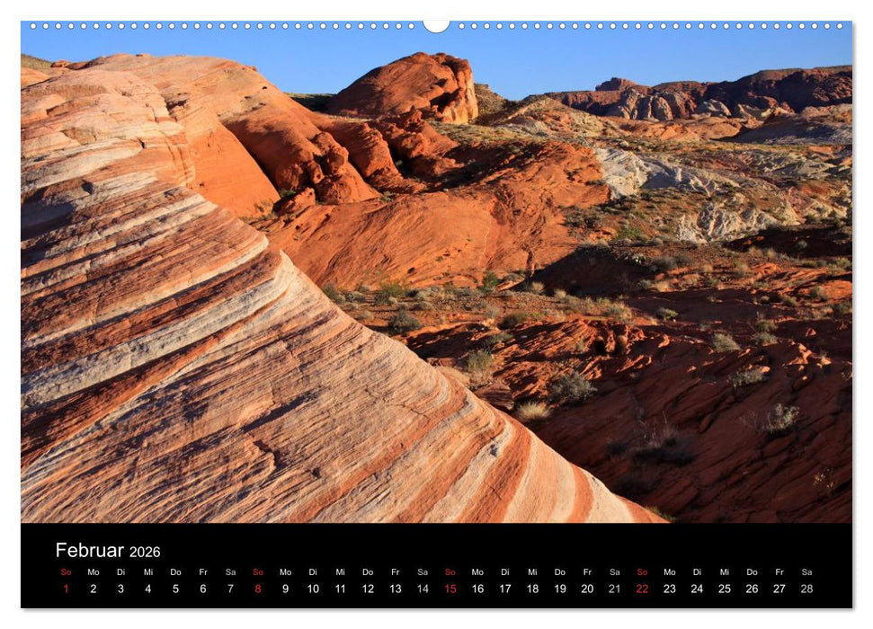 Felslandschaften (CALVENDO Premium Wandkalender 2026)