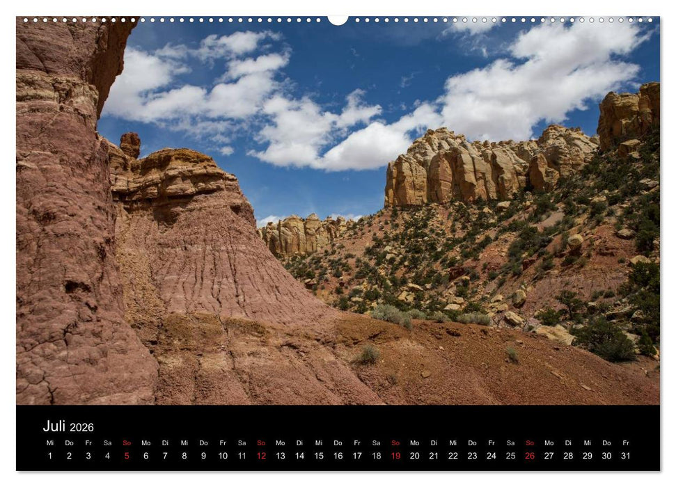 Felslandschaften (CALVENDO Premium Wandkalender 2026)