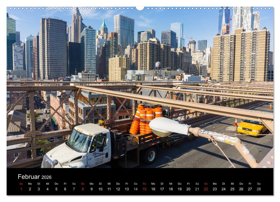 Herbst in New York (CALVENDO Premium Wandkalender 2026)