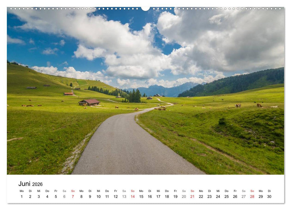 Salzburger Saalachtal - unterwegs im Pinzgau (CALVENDO Premium Wandkalender 2026)