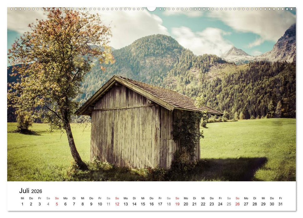 Salzburger Saalachtal - unterwegs im Pinzgau (CALVENDO Premium Wandkalender 2026)