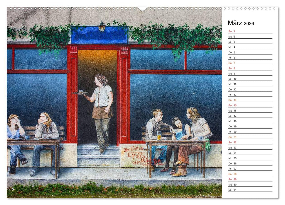 Graffiti (CALVENDO Wandkalender 2026)