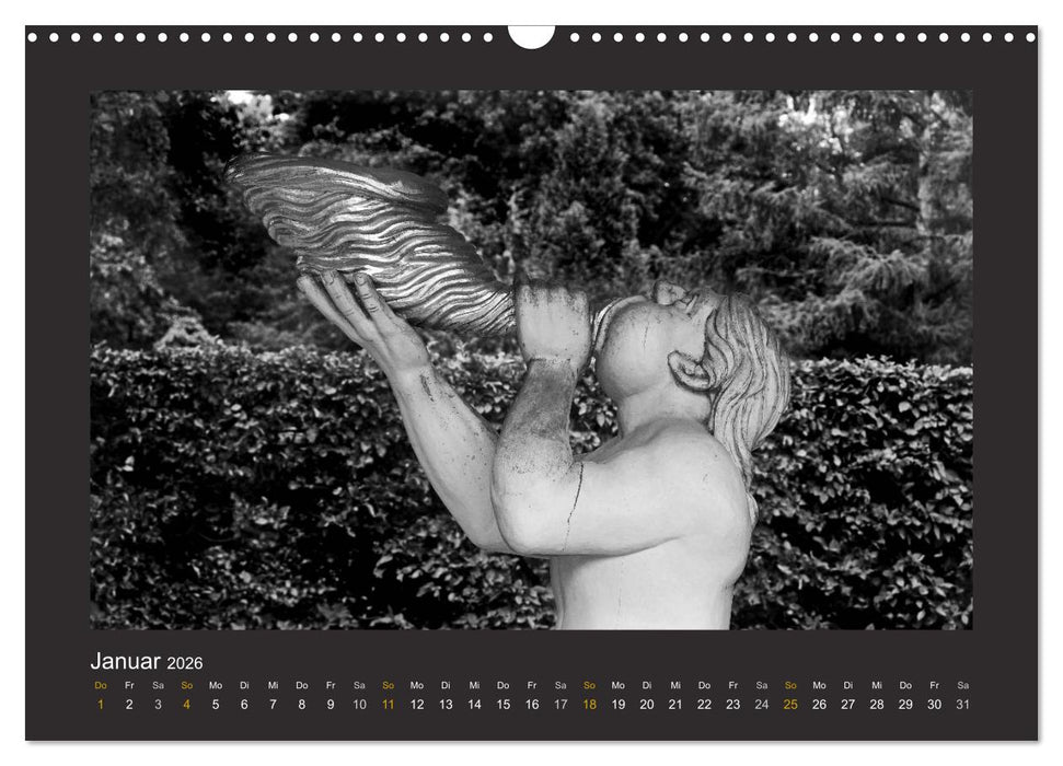 Dresdens stille Gesten (CALVENDO Wandkalender 2026)