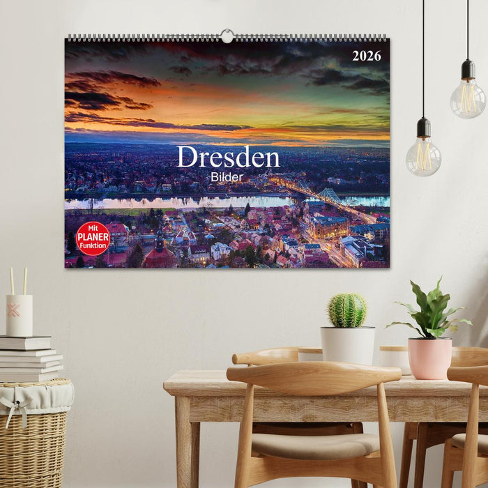 Dresden Bilder 2026 (CALVENDO Wandkalender 2026)