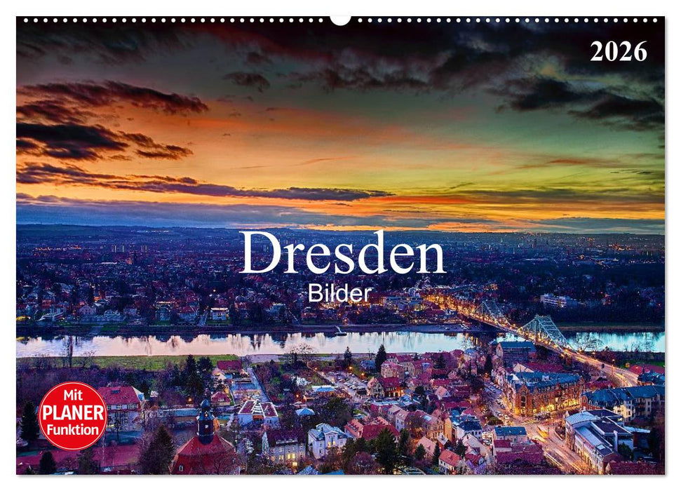Dresden Bilder 2026 (CALVENDO Wandkalender 2026)
