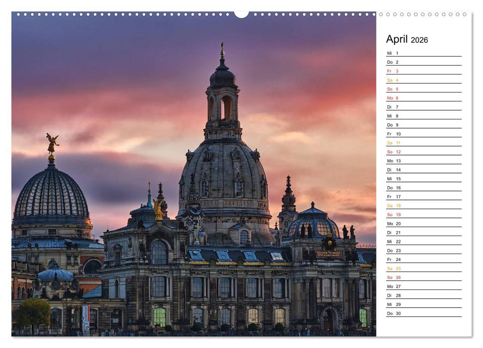 Dresden Bilder 2026 (CALVENDO Wandkalender 2026)