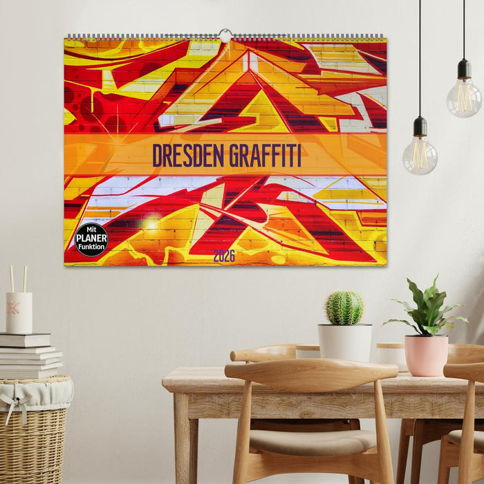 Dresden Graffiti (CALVENDO Wandkalender 2026)