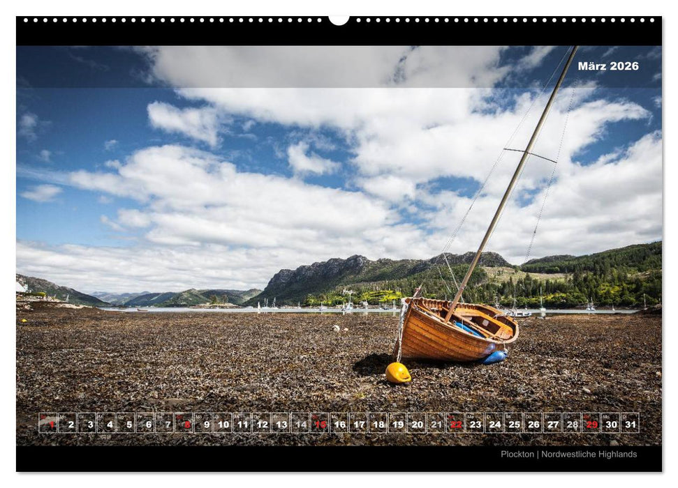 Traumkulisse Schottland (CALVENDO Wandkalender 2026)