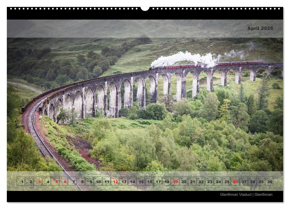 Traumkulisse Schottland (CALVENDO Wandkalender 2026)