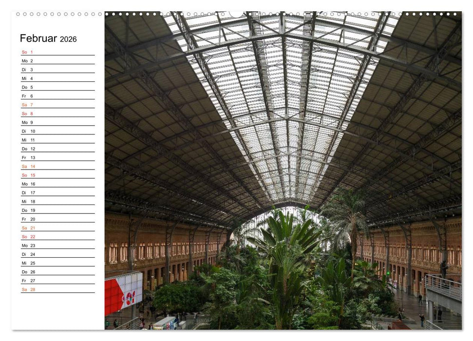 Metropole Madrid (CALVENDO Wandkalender 2026)