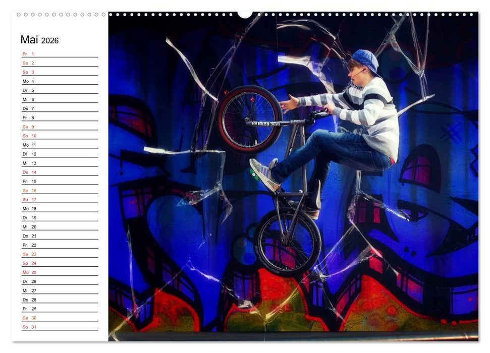 BMX My Life (CALVENDO Wandkalender 2026)