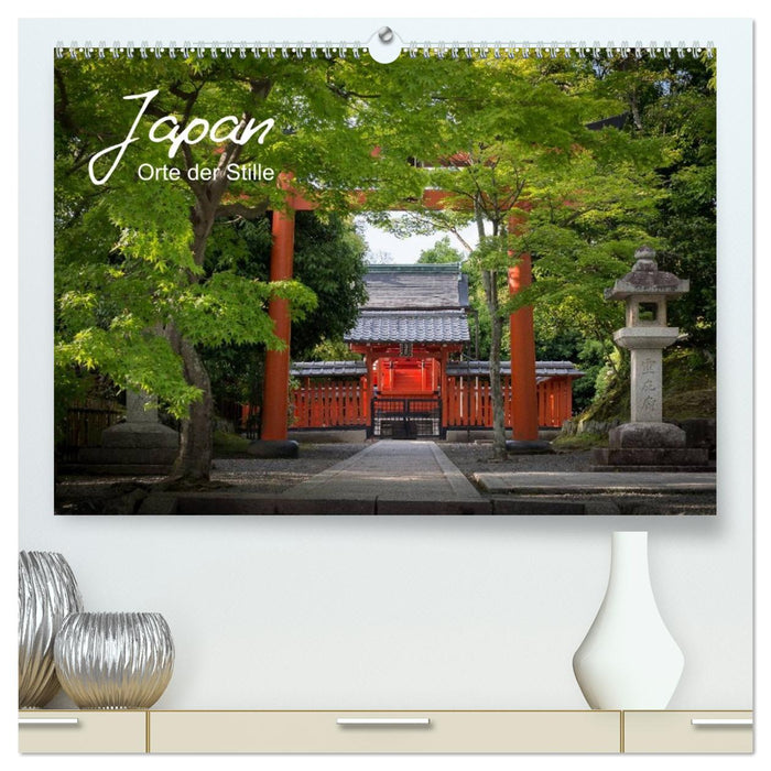 Japan - Orte der Stille (CALVENDO Premium Wandkalender 2026)