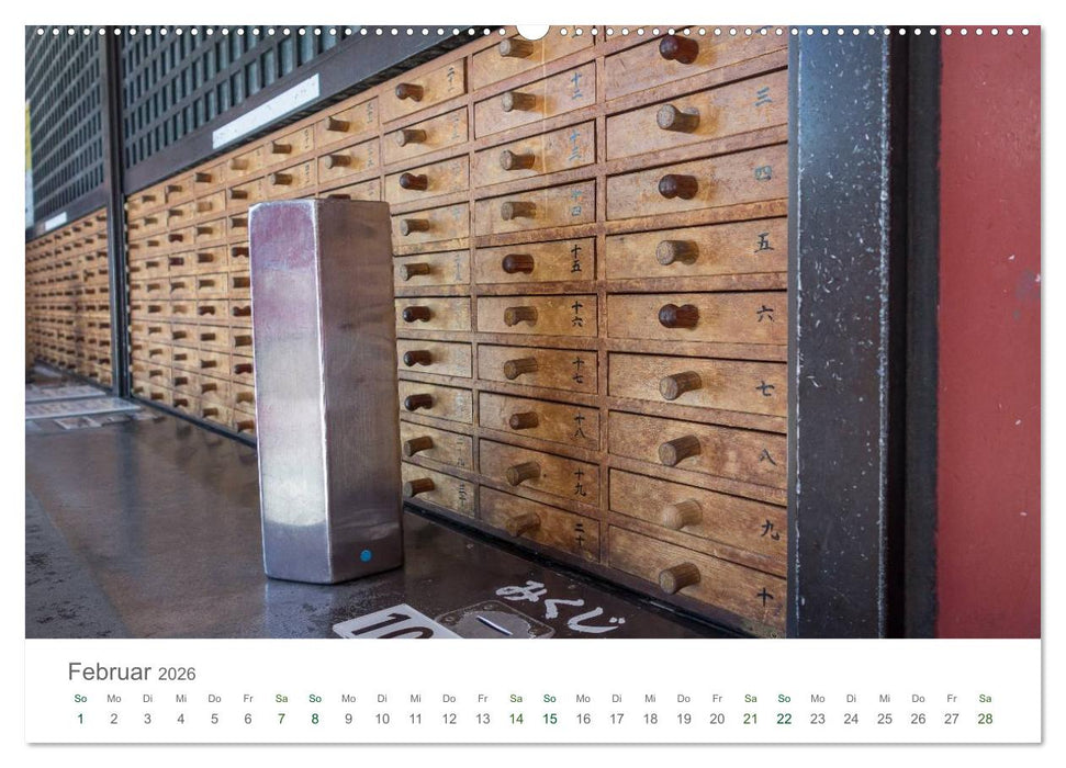 Japan - Orte der Stille (CALVENDO Premium Wandkalender 2026)
