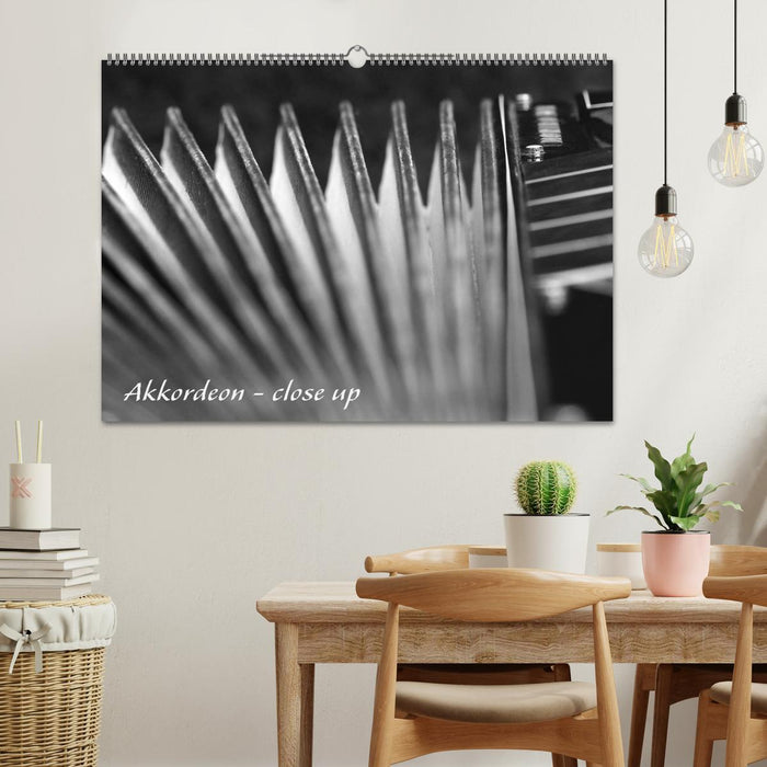 Akkordeon - close up (CALVENDO Wandkalender 2026)