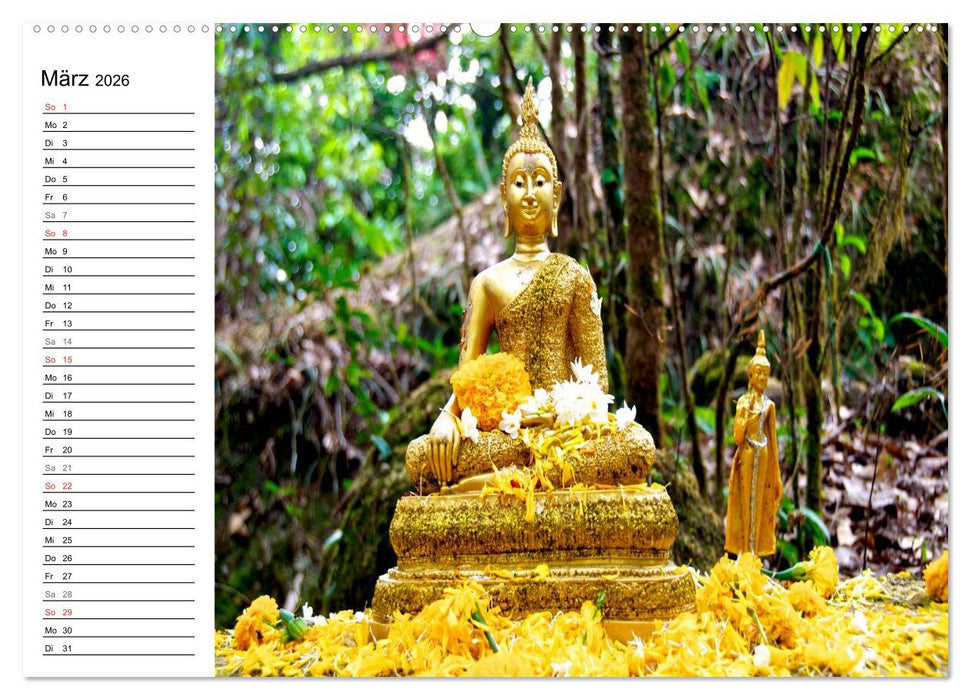 Thailand - Ein bezauberndes Königreich (CALVENDO Premium Wandkalender 2026)