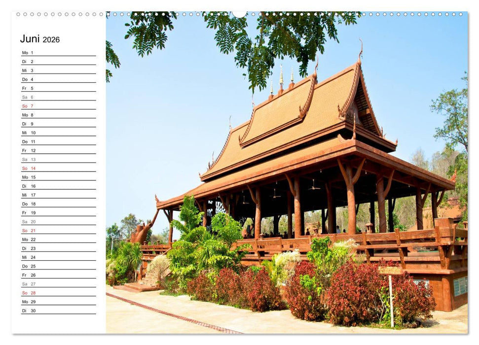 Thailand - Ein bezauberndes Königreich (CALVENDO Premium Wandkalender 2026)