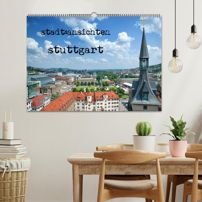 stadtansichten stuttgart (CALVENDO Wandkalender 2026)