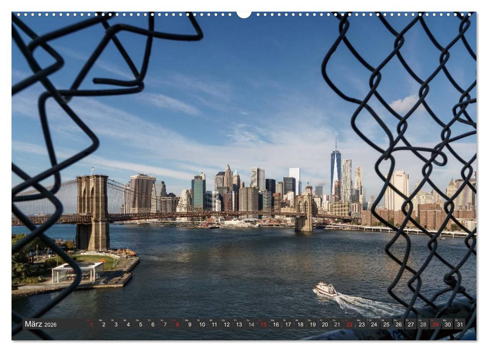 Fernweh New York City (CALVENDO Wandkalender 2026)