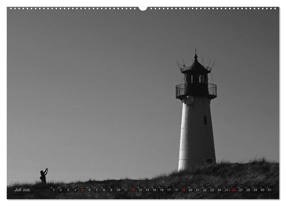 54°54'57"N 8°19'51"E SYLT (CALVENDO Premium Wandkalender 2026)