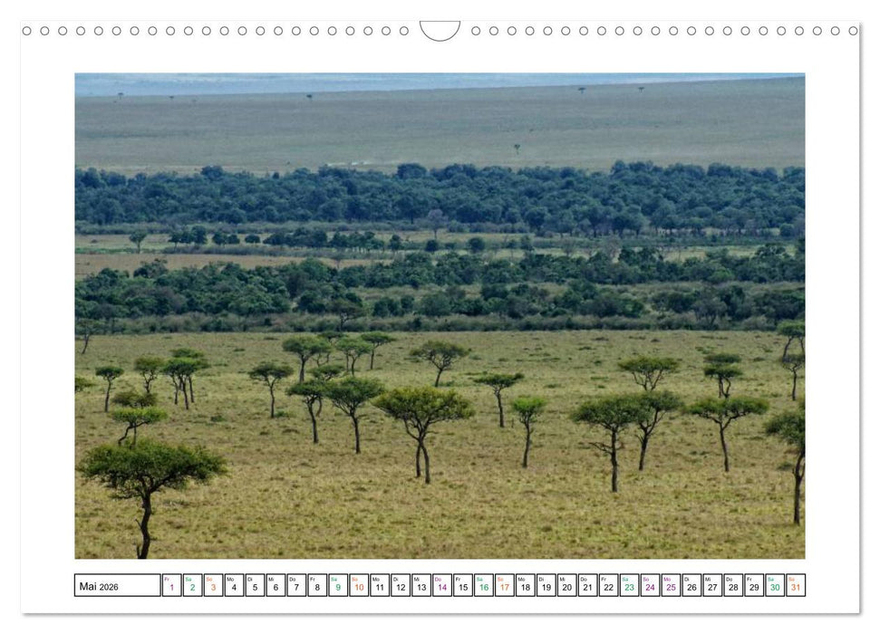 Karibu - Landschaften in Kenia (CALVENDO Wandkalender 2026)