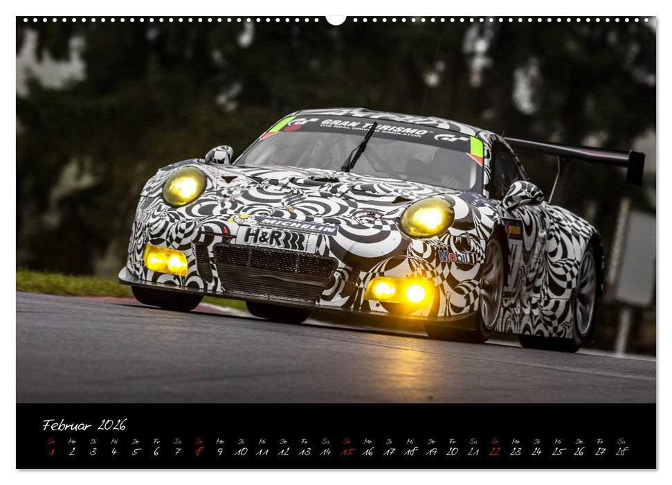 EMOTIONS ON THE GRID - VLN Langstreckenmeisterschaft Nürburgring (CALVENDO Premium Wandkalender 2026)