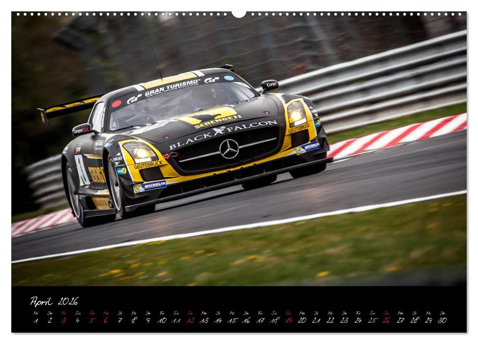 EMOTIONS ON THE GRID - VLN Langstreckenmeisterschaft Nürburgring (CALVENDO Premium Wandkalender 2026)